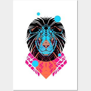 Cyber Lion Posters and Art